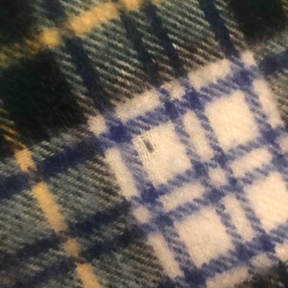 Blarney Woolen Mills Plaid Lambs Wool Scarf - Picture 7 of 7